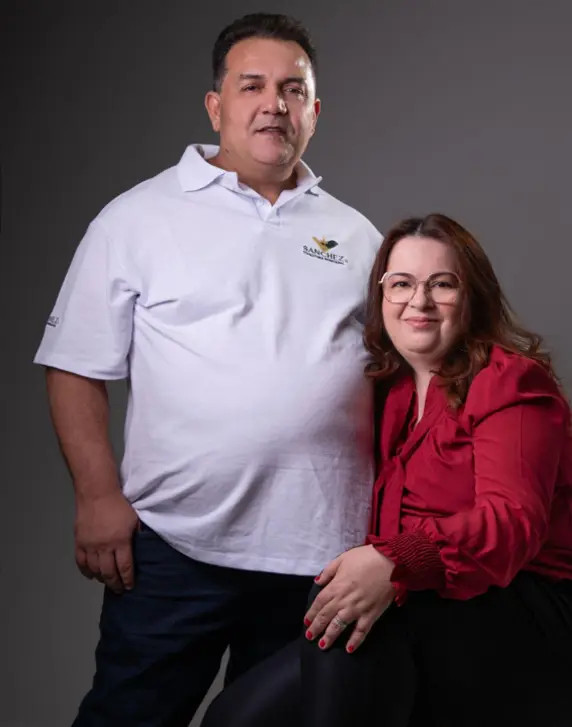 foto Elaine Sanchez e Douglas Nascimento